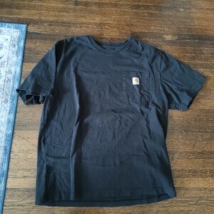 Vintage Carhartt Loose Fit Black T-Shirt